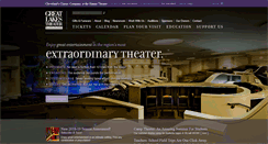 Desktop Screenshot of greatlakestheater.org